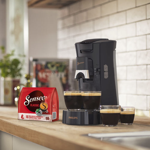 Domestic Appliances Senseo Select CSA240/60 Machine à café à dosettes, Noir